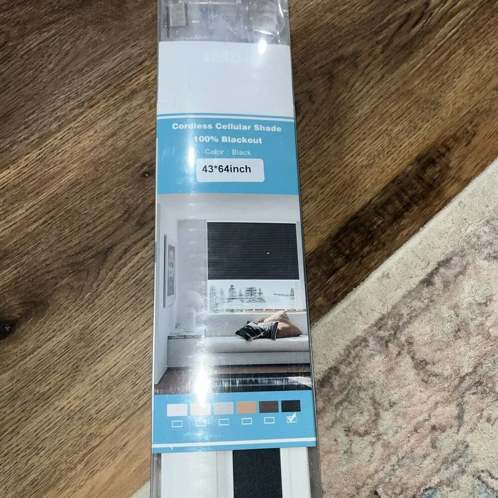 Changshade Cordless Cellular Shades, Light Filtering Honeycomb